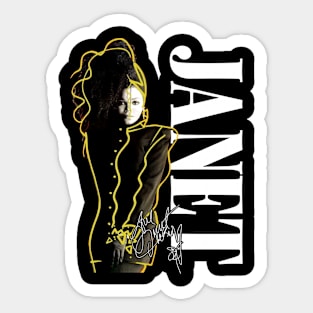 Janet Jackson Vintage Tour Concert Sticker